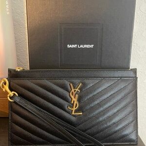 YSL Cassandre Large Pouch